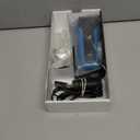 Braun Electric Series 3 Razor with Precision Trimmer, Rechargeable, Wet & Dry Foil Shaver for Men, Blue/Black, 4 Piece