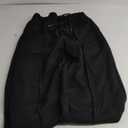EVALESS Womens High Waisted Baggy Drawstring Sweatpants Casual Wide Leg Pants Long Trouser Slacks with Pockets (Medium, Black)