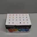 AnyMark Acrylic Paint Set, 24 Classic Colors with 10 Brushes, 2 fl oz/60ml Bottles, Art kit Painting Supplies for Adults Canvas, Rock, Wood