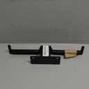 Backpack Blower Rack , Heavy Duty Steel Wall Mount for Secure Leaf Blower Storage , Garage Wall Organizer Holds Backpack Sprayer, Garden Tool Storage (Black-1PCS)