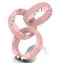 Apple USB C to USB C Charging Cable 3Pack 6ft, USBC Fast Charger Cord, 60W Type-C to Type-C Cable for iPhone 17/16 Pro Max Plus, iPhone 17 Air, iPad Air/Pro Pink