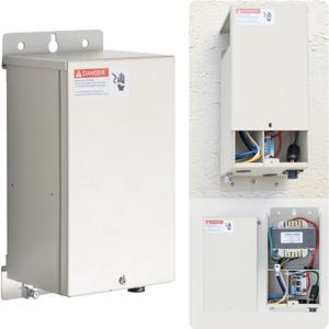 Haoguo 520556 Power Center for Salt Chlorine Generator Systems, Compatible with Pentair IntelliChlor IC20 IC40 IC60, Reliable Power Center for Pool & Spa Automation Systems, HPCR-01