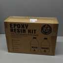 Epoxy Resin - Ultra-Gloss 1 Gallon Kit, Crystal Clear, Self-Leveling, UV & Impact Resistant Resin Kit for Art, Jewelry, Tables & Countertops, Easy 1:1 Mix, DIY Crafts