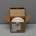 2-Pack Battery Operated Motion Sensor LED Ceiling Light, 7.2inch Flush Mount Light Fixture 6000K, Wireless Motion Activated Ceiling Lamp in 400LM for Closet Pantry Laundry Stair(Battery Not Included) (6000K Cool White)