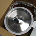 Ice Bucket, 3L Double Wall Insulated Ice Bucket with Lid,Scoop,Tongs- Inner Layer 304 Stainless Steel Ice Container Keep Ice Frozen Longer- Ideal for Cocktail Bar,Parties,Chilling Beer Win