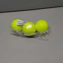 ALPI Chomp Ball - Durable Chew Toys for Dogs & Other Pets - Stimulating Dog Toys for Aggressive Chewers - Soft Dog Chews - 3-Pack, Neon Yellow