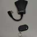 DEWENWILS Outdoor Remote Control Outlet, Wireless Remote Outlet Power Switch, Weatherproof 15 A Heavy Duty Electrical Plug, 3 Grounded Outlets for String Lights, 100Ft Range, UL Listed