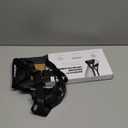 Airplane Foot Hammock, No Collapse Foot Rest for Plane Travel with Extended Adjustment Strap, Portable Desk Foot Hammock with Thickened Foam, Foot Sling Travel Essentials to Relax Your Feet