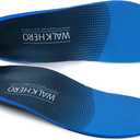 Inserts Relieve Plantar Fasciitis - Flat Feet Insoles Arch Supports, Orthotic Insoles for Foot Pain Arch Pain Reduce Muscle Fatigue Absorb Shock (Mens 6-6 1/2 | Womens 8-8 1/2)