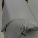 Cervical Neck Pillow for Pain Relief,Ergonomic Contour Memory Foam Pillows for Sleeping,Cooling odorless Neck Support Pillow for Side Back Stomach Sleeper,with Washable Pillowcase,Grey (Queen)