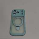 MOCCA Design for iPhone 17 Pro Case, Compatible with Magsafe [Premium Invisible Magnetic Ring Stand] [Military Drop Protection] Full Camera Guard Translucent Matte Slim Phone Cover 6.3", Blue