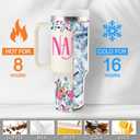 Nana Gifts Birthday Gifts for Nana Gift for Grandma from Granddaughter Grandson Grandkids Best Grandma Gift Ideas for Mothers Day Christmas 40oz Travel Cup Insulated Tumbler with Lid & Straw