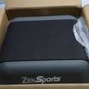 Fitvids Step Aerobic Platform, Exercise Step with 5 levels Adjustable Height, 4 Stackable Risers, Fitness Training Workout Stepper for Home Gym, Cardio Strength, Multiple Options (Gray)