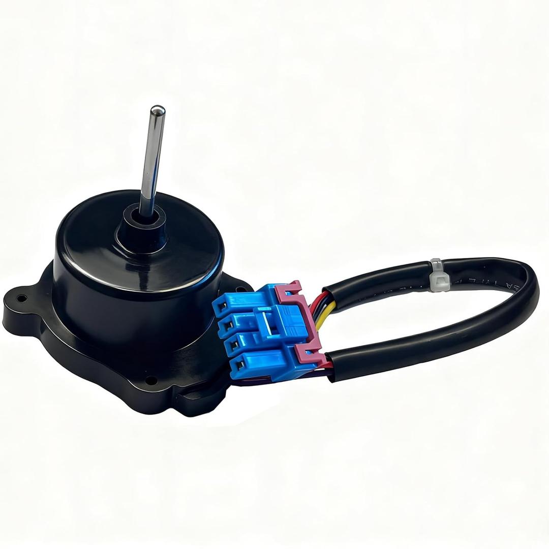 EAU65058502 Condenser Fan Motor - Compatible with l-g Refrigerators RFD3410A102A - Replacement for EAU64843805, EAU65058501, AP7178309 - Repair (CF E) Fault Code, DC 12V 1A 4-Pin