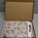 6 Pcs Absorbent Guinea Pig Blankets Washable Small Animal Fleece Bedding Cage Liners Reusable Pet Pee Pad Sleep Mat Pad Cover for Hamster Ferret Rabbit Chinchilla Hedgehog (16"x24") (Black)