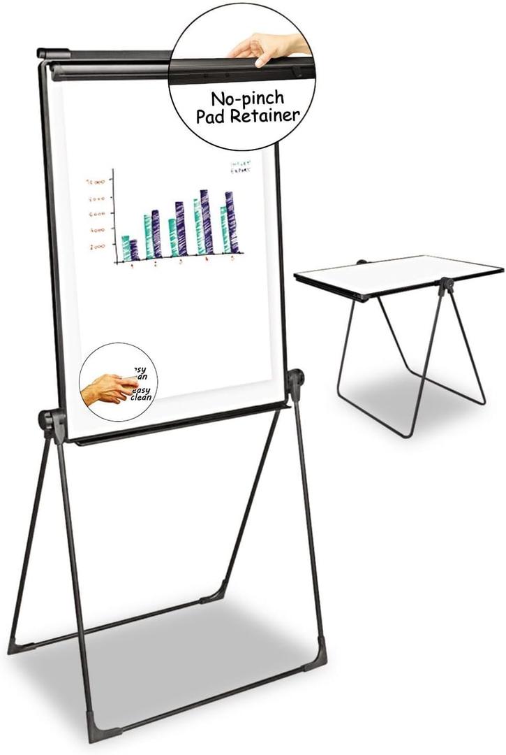 Universal 43030 Foldable Double-Sided Dry Erase Easel, Two Configurations, White Board: 29 x 41 Universal 43030 Foldable Double-Sided Dry Erase Easel, Two Configurations, White Board: 29 x 41