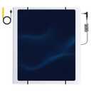 Grounding Mat for Bed, Grounding Pad for Sleeping, Help Improve Sleep, with grounding Test Pen and grounding Cord (Black, King Max(72.3 * 54inch))