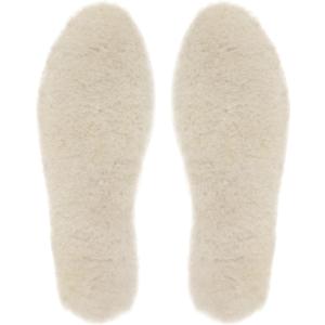 riemot Womens Sheepskin Wool Insoles, 100% Australian Wool Fleece Upper, 15mm Thick Warm Winter Boot Inserts, Cozy Replacement Insoles for Snow Boots, Slippers & Roomy Shoes Beige EU41/US10