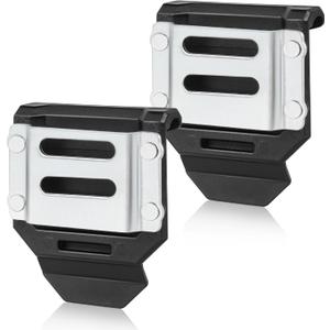 Drill Holder for Tool Belt,Drill Belt Clip,Drill Holster,Tape Measure Holder, Fits Up to 2.7" Belt (Black) 2 Pack