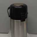 Tomakeit Airpot Coffee Dispenser with Pump,102 OZ/ 3L Large Coffee Dispenser with Tea Filter for Party Hot Drinks Water Tea Chocolate Hot/Cold Water, Insulated Stainless Steel Thermal Carafes (101.4 Ounces)