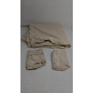 BESTOUCH  Bed Sheets Queen Beige 3Pack
