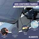 Windshield Cover for Ice and Snow for Ford 2015-2024 2025 2026 F150 250/ F350 F450 Super Crew Cab, XL XLT Limited Raptor Windshield Frost Cover for Truck, Ford F-150 All Weather Protector Accessories