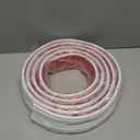 Peel and Stick Chair Rail Molding, Self-Adhesive Wall Trim for Home Decoration & Wall Protection, 3m x 6cm (White)