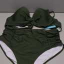 Blooming Jelly Womens Tummy Control Bathing Suits Modest High Waisted Bikini Sets Cute Halter 2 Piece Swim Suit 2025 Size 18W