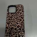 J.west Compatible with iPhone 14 Pro Max Case 6.7 inch with 2 Pack Tempered Glass Screen Protectors Cute Animal Leopard Hybrid Cover for Girls Women Aesthetic Protective Phone Cases Cheetah