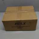 Relx 12 Pack Acrylic Sign Holder 8.5 x 11, Vertical T Shape Plastic Sign Holder with Base, Double-Sided Clear Tabletop Plexiglass Flyer Stands for Restaurant Office Store Home Picture Frame Display