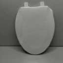 K-4636-RL-0 Elongated Toilet Seat Replacement for KOHLER 4636-RL-0 Elongated Bowl Toilet Seat Slow-Close, Soft Close toilet Seat and Lid, White