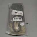 Sangtok 24in Single Ended 3 in 1 Dreadlock Extensions, 3pcs Grey to Blonde Mixed Dreads Extensions Set SE Dreads with Curly Dreadlocks for White Women