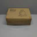 Waffle Maker, Round Classic Belgian Waffle Iron with 180Rotating Design, Nonstick Plates & Cool Touch Handle, 1080W Fast Heating Waffle Machine, Brushed Stainless, Silver (4 Slices)