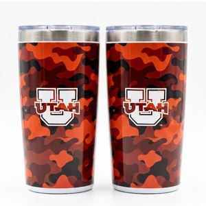 Red Camo Utah Cup 2Pack