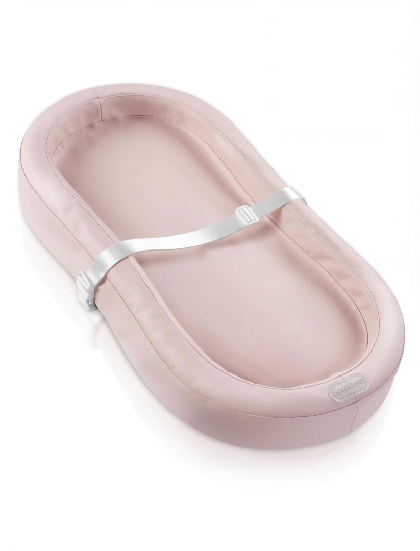 Wipeable Baby Changing Pad, Changing Pad Babies for Dresser Waterproof Standard Size in 30.7 * 15.7 for Diaper Changing on Table (Pink)