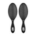 Wet Brush Original Detangler Hair Brush, Classic Black, Ultra-Soft IntelliFlex Bristles, Detangling Bristles Glide Through Tangles (Wet Dry & Damaged Hair), Women & Men (2 Pack)