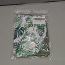 SunFocus Swimsuit for Youth Girls 2 Piece Bathing Suit Monstera Leaves Tankini Swimwear Size 15-16 Years