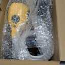 Cordless Paint Sprayer 70000RPM Compatible for DeWALT 20V Battery,1200mL Handheld HVLP AUTO Paint Sprayer with Brushless Motor for Home Furniture Deck Walls Ceiling Cabinets Fence Door(No Battery) (Yellow)