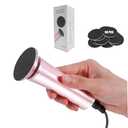 Electric Foot File Callus Remover Professional Foot Sander Grinder Scrubber Foot File Pedicure Tools Adjustable Speed 60 Replacement Sandpaper disc Easy to Remove Cutin Dead Skin calluses-Rose Gold