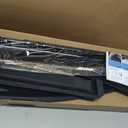 in-Channel Rain Guards for Volkswagen (VW) Tiguan 2018-2024, Window Visor Shields Vent Deflector Shade Wind Dark Smoke 2019 2020 2021 2022 2023 18 19 20 21 22 23 24, Tape-On Inside-Mount, 4PCS