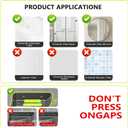 Corner Shower Caddy 2 Pack Adhesive Shelf Corner with Towel Bar Hooks No Drilling Waterproof Rust Proof Organizer for Bathroom Storage Black