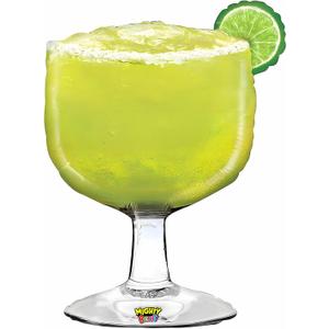 1 New XXL 40 inch Margarita Balloon Party Fiesta Cinco de Mayo Favors Decor Gift Luau Mexican Food Photo Booth Prop