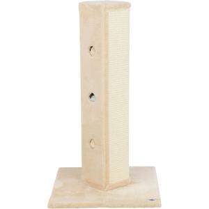 TRIXIE Soria 31.5-in Sisal Cat Scratching Post, Beige
Square Cat Tree with 3 Sisal Sides, Plush Rubbing Surface and Peek-a-Boo Cutouts for Interactive Indoor Play