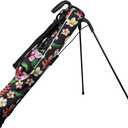 Orlimar Pitch n Putt Lightweight Sunday Golf Bag with Stand, Ultra-Light Carry Design, Two-Way Divider Top, Shoulder Strap, Compact Carry Golf Bag for Men & Women