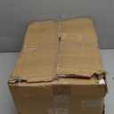 5pcs Stackable White Plastic Trays, 18" Long