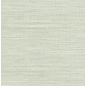 NuWallpaper x Society Social Green Classic Faux Grass cloth Peel & Stick Wallpaper, SSS6007
