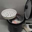 AROMA 12-Cup (Cooked) Digital Rice & Grain Multicooker (ARC-966BD), Black