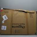 2-in-1 Double-Sided Magnetic Chalkboard 36"x24", Chalk Calendar Board & Large Blackboard for Kitchen & Home Decor, Schedule, Menu, Back-to-School Gift - Hanging Chalk Board with 2 Liquid Pens, Brown