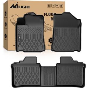 Nilight TPE Floor Mats for Toyota Avalon 2013 2014 2015 2016 2017 2018 All Weather Custom Fit Heavy Duty Floor Liners