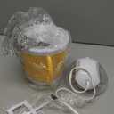 Nostalgia Electric Ice Cream Maker - Old Fashioned Soft Serve Ice Cream Machine Makes Frozen Yogurt or Gelato in Minutes - Fun Kitchen Appliance - Modern Style - Tan - 1.5 Quart